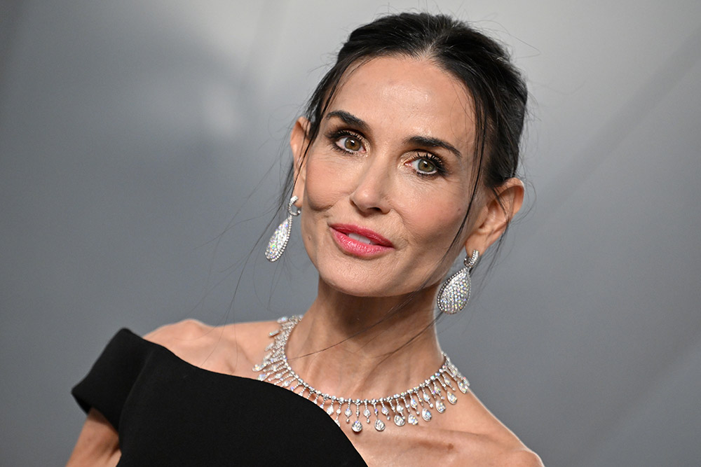 Demi Moore attends the 2026 Vanity Fair Oscar Party hosted by Mark Guiducci at Los Angeles County Museum of Art on March 15, 2026 in Los Angeles, California.