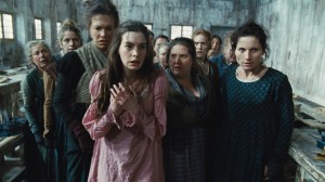Anne Hathaway e o elenco de "Os Miseráveis" (2012)